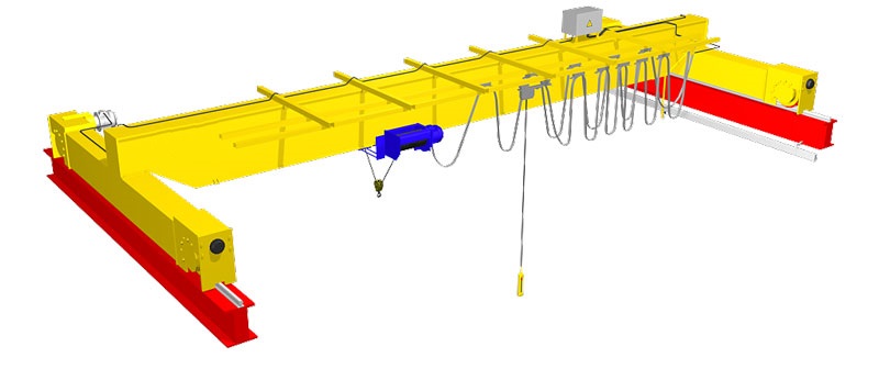 Кран мостовой электрический опорный