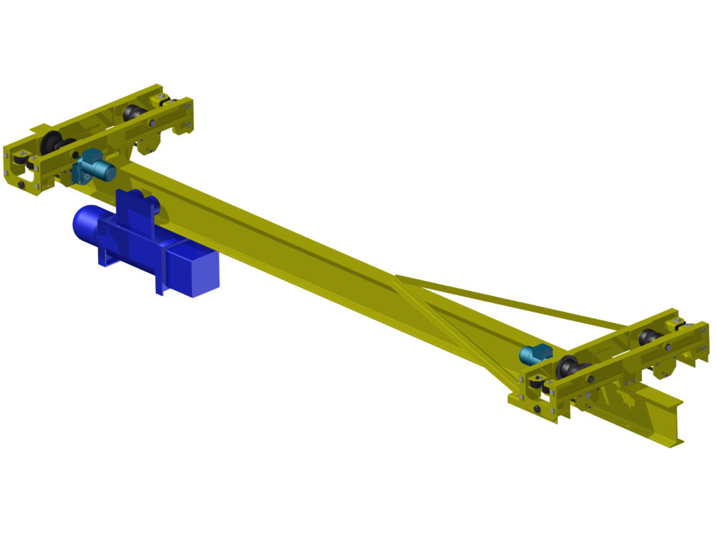 Кран мостовой электрический подвесной